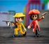 Mystery Figures 6 Pack - Six 2.75-Inch Action Figures with Unique Accessories, Mix and Match, Exclusive Code
