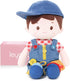 LeyaDoll Soft Bady Educational Soft Baby Doll(16''), Learning Sensory Doll for Toddlers,