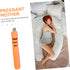 Comfortable Carrot-Shaped Pillow for Lumbar Support - Ideal for Pregnant Women