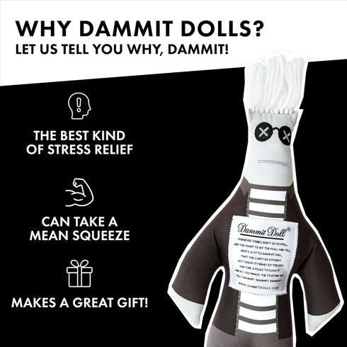Dammit Doll - Limited Edition Andy Artist-Inspired Stress Relief Gag Gift