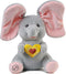 eJog Pup Peek a Boo Elephant Toy, Interactive Singing Plush Elephant Toy with Flapping