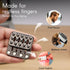 Fidget Toys Adults Metal Fidget Slider with Clear Stops and Sound (No Rattling Noise), Creative Magnetic Fidget Toy