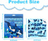 Ocean Sticker Book Crafts for Kids Age 4-8, Stickers for Birthday and Easter Party Favor Gift, Educational Toy