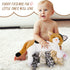 Nurturing Cat Stuffed Animal with Plush Kittens, Mommy Cat with 4 Baby Cats for Birthday Party Favors Gifts