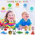 Kaemi 64Pcs Animal Erasers for Kids, 3D Puzzle Erasers, Bulk Pets Toys for Party Favors and Games
