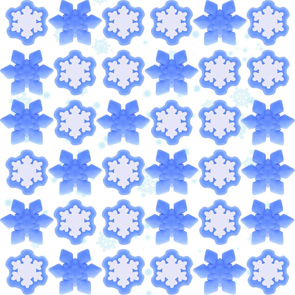 Jerify 150 Pcs Snowflake Winter Fidget Toys Frozen Party Favors Winter Stress