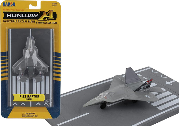 Daron F-22 Raptor - Dark Gray Military Colors, Multicolor, 12 oz
