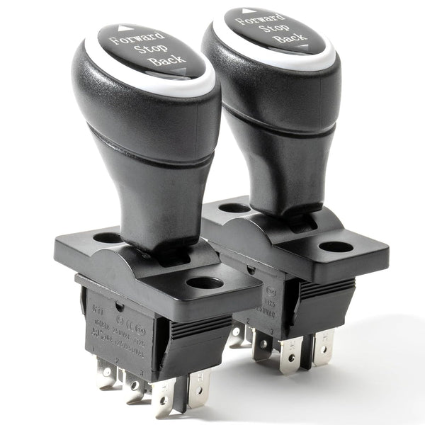 2 Pcs 6V 12V 24V Forward Reverse Switch Compatible with Power Wheels Forward, Stop, Reverse Gear Lever