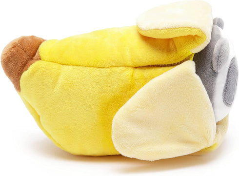 Anirollz Pandaroll Plush in Banana Outfitz – Kawaii Stuffed Animal with Removable Costume for Girls & Kids