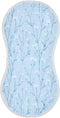 decor gift Cotton Burp Cloths Muslin Easy Care Wildflower Pastel Blue Baby spit up
