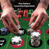 70" 35" YUZPKRSI x Roulette Casino Mat, Roll-up Poker Mat for Table with Carrying Bag, Professional Poker Table Mat