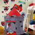 LimitlessFunN Knight Castle Pop Up Kids Play Tent, Indoor Castle Playhouse for Boys, 41" D x 41" W x 53" H