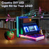 LED Light Kit Compatible with Lego Villain Icons 43227 - Music Version Creative Lighting Set (Lights Only)