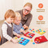 Tic Tac Toe Mini Board Game Toy for Kids and Family - Fun Indoor Game Night Activity, Bulk Pack of 12