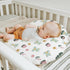 Cute Frogs Family Baby Nursing Pillow Covers for Boy Girl Green Frogs Butterflies Lilies Pond Nursery Pillow Slipcover