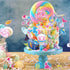 DPKOW 23pcs Iridescent Mermaid Birthday Cake Toppers, Ocean-Themed Cupcake Toppers for Kids Birthdays & Baby Showers