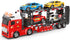 3, 4, 5, 6, 8 BainGesk Truck Toys Car for Years Old Boys Girls, Adjustable Double Decker Car Carrier Truck with Light