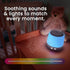 2nd 28 2.4GHz Babysense Baby Sound Machine with Night Light | Gen | Soothing Sounds | Toddler Sleep Trainer |