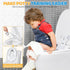Orzbow Foldable Travel Potty Training Seat, Toddler Toilet Seat Attachment for Adult Toilets, Portable Potty