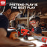 Set Set 3 4 5 6 7 8 TOY Life Toy Chainsaw Kids Tool with Gloves Toddler Pretend Play Construction Tool Electric