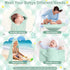 Sublaga 4 Set, 3 32x32 PCS Baby Towel Hooded Bath Towel for Infants, Toddlers and Kids, Soft Animal Baby Bath Towels
