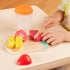 B. toys Mini Chef Fruity Smoothie Playset, Pretend Play Kitchen Accessories, Toy Blender, Role-Play Toys for Kids 3+