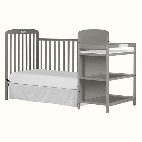 Dream On Me Crib Stabilizer Bar - Steel Grey for Secure Sleep