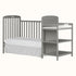 Dream On Me Crib Stabilizer Bar - Steel Grey for Secure Sleep