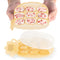 Haakaa Silicone Nibble Freezer Tray, Breastmilk Teething Popsicle Mold, Baby Food Maker, Ice Cube Tray, BPA Free Banana
