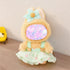 Xinbalove 17cm 3 Set 6.7inch 1st/2nd/3rd Clothes for Labubu Doll, Pieces Dress Outfit for Doll Suit, Fashion Chic Hat