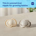 16+ 4 Count, MAM Original Matte Baby Pacifiers Months, Binky for Newborn Babies, BPA-Free Skin Soft Silicone Nipple