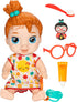 Baby Alive Lil Dreamer Dottie Doodle Sleepy Baby Doll Set, Red Hair, Fun Sleepover Theme for Kids 3+