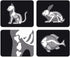 15-Piece 3+ J06466 Janod Pretend Play Vet Suitcase Role Play Veterinary Kit in Durable Zip-Up Cloth Case with Badge