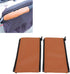 Garosa 2Pcs Baby Stroller Protective Handle Cover, PU Leather Non-Slip Stroller Handlebar Covers (Brown)