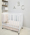 American Baby Company Heavenly Soft Minky Dot 3-Piece Mini/Portable Crib Bedding Set,