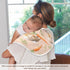 YETTASBIN Cute Bunny Muslin Baby Burp Cloth, Super Soft Absorbent Cotton Burp Rag Baby Bibs Feeding Cloth for Newborn