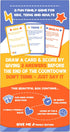 GIVE ME 3 Family Game, Fast Paced Hilarious Party Game, 10 Second Rule for Kids, Teens, and Adults