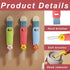 IJPDDRXYN 3 1 Set, 3 in Rotatable Cup Lid Gap Cleaning Brush for Baby Bottle, Insulation Bottle & Tight Spaces