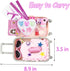 BNUZEIYI 17Pcs 18 Inch Girl Doll Clothes and Accessories Travel Play Set with Pillow and Camera for Girls