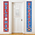 Baseball Party Decorations, Themed Birthday Porch Sign Welcome Banner for Kids, 71 x 12 Inches