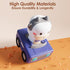 iPlay, iLearn Press and Go Car Toys for Toddlers 1-3 | Baby Animal Racing Cars | Infant Play Vehicle Set