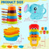 BeneFine 1-3, 16 Set& Baby Bath Toys for Kids Ages PCS Mold Free Bath Toys for Toddlers with Floating Boats,Watering
