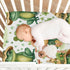 Haskirky 27 39 inches Cute Frogs Baby Crib Sheets for Boys Girls Soft Breathable Elasticity Fitted Unisex Crib Sheet