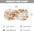 YETTASBIN Autumn Maple Leaves Muslin Baby Burp Cloth, Super Soft Absorbent Cotton Burp Rag Baby Bibs Feeding Cloth