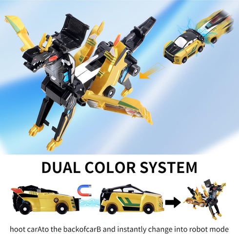 lavekywasa Car A Transforming Toy. When Two Cars Collide, They Transform. It's Really an Amazing Toy transformable car