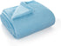 Baby Blanket for Girls and Boys, Soft Milky Plush 50x50 Inch Large Square Blankets, Perfect Newborn Gifts, Blue