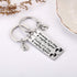 Ralukiia NICU Dad Mom Preemie Baby Gift - Mommy/Daddy of A Tiny Mighty Fighter Keychain