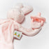 Bunnies By The Bay "Blossom" Bunny Silly Buddy - Plush Toy with Velcro Loop, 10"