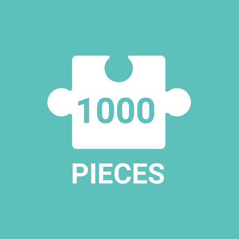 Galison 1000 Piece Jigsaw Puzzle: Rainbow Toy Cars for Families, Unique Image with Varying Colors