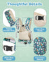 Lictin Baby Doll Carrier, Front and Back Doll Accessories Carrier for Little Girls, with Adjustable Straps for Stuffed